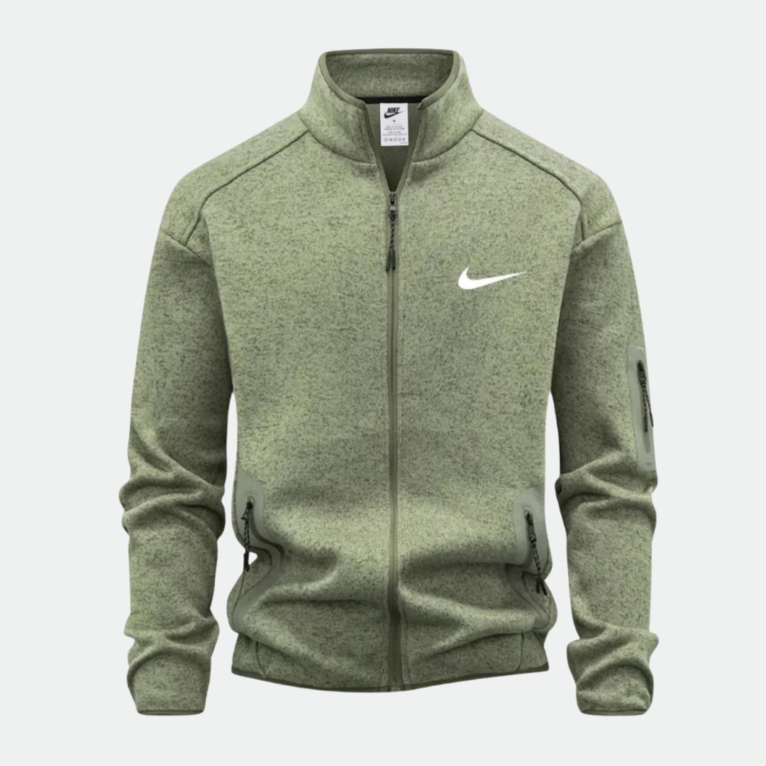 Veste décontractée avec fermeture éclair