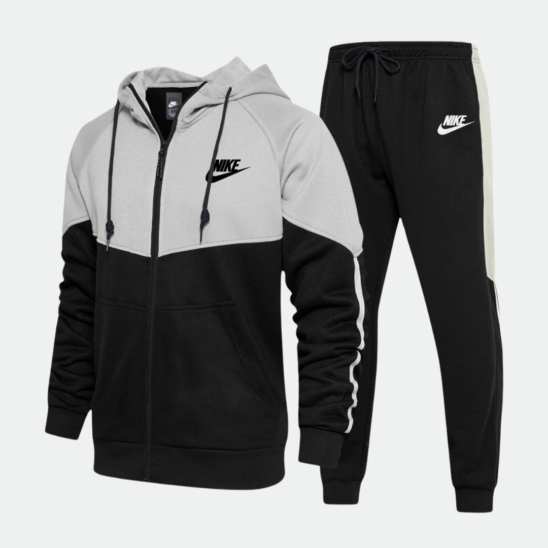 Survêtement décontracté avec fermeture éclair