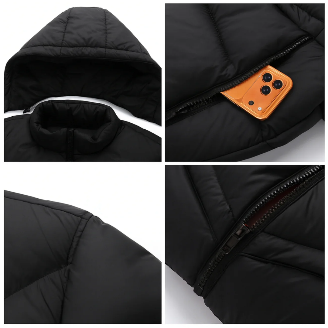 Veste matelassée à capuche